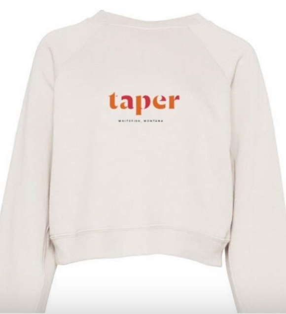 Cropped Raglan Pullover
